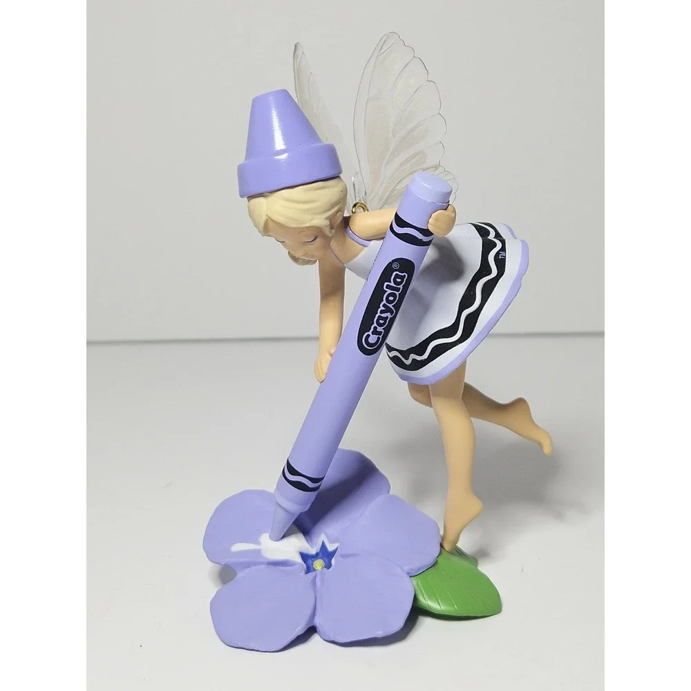 Hallmark 2023 Crayola Periwinkle Fairy Ornament Christmas Color Series NIB